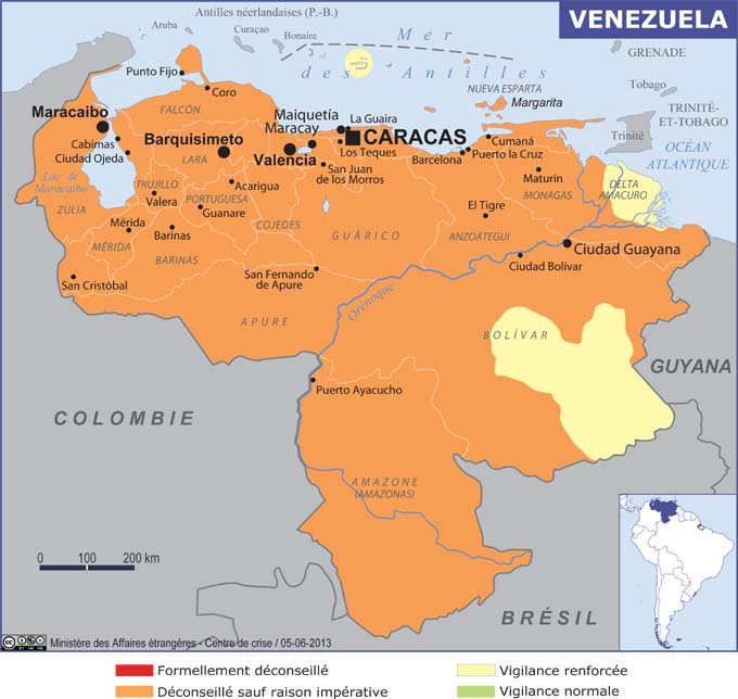 Venezuela grande carte