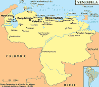 Venezuela petite carte